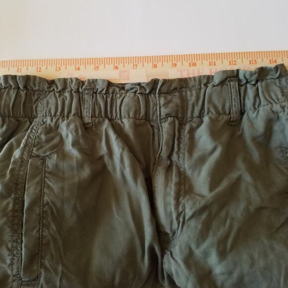 Sanctuary Womens Size Large Cargo Pants Olive Green Pull On High Rise Pockets - Picture 4 of 8